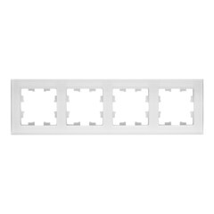 Изображение товара Рамка Systeme Electric AtlasDesign Nature четырехместная белая (ATN320104)