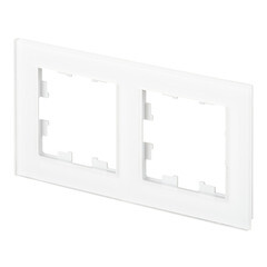 Рамка Systeme Electric AtlasDesign Nature двухместная белая (ATN320102) - фото 4