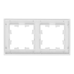 Рамка Systeme Electric AtlasDesign Nature двухместная белая (ATN320102) - фото 3