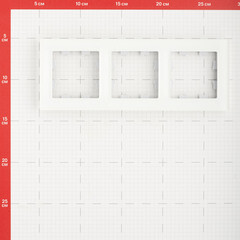 Рамка Systeme Electric AtlasDesign Nature трехместная белая (ATN320103) - фото 5