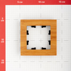 Рамка Systeme Electric AtlasDesign Nature одноместная дерево бамбук (ATN353201) - фото 4