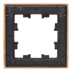 Рамка Systeme Electric AtlasDesign Nature одноместная дерево бамбук (ATN353201) - фото 2