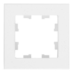 Изображение товара Рамка Systeme Electric AtlasDesign Nature одноместная мрамор крем роял (ATN343101)