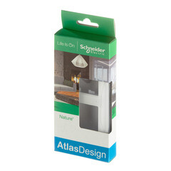 Рамка Systeme Electric AtlasDesign Nature двухместная белая (ATN330102) - фото 5