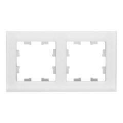 Изображение товара Рамка Systeme Electric AtlasDesign Nature двухместная белая (ATN330102)