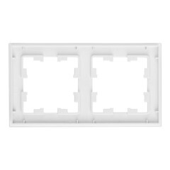 Рамка Systeme Electric AtlasDesign Nature двухместная белая (ATN330102) - фото 3