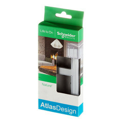 Рамка Systeme Electric AtlasDesign Nature двухместная алюминий (ATN320302) - фото 5