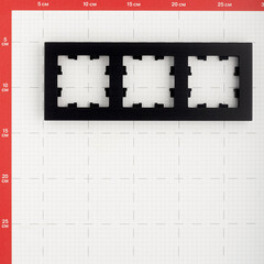 Рамка Systeme Electric AtlasDesign Nature трехместная металл оникс (ATN312303) - фото 5