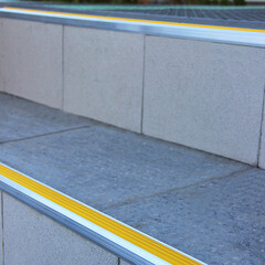 Угловая тактильная лента ПВХ в алюминиевом профиле 1 м желтая (3 шт.) - фото 6