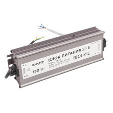 Блок питания для светодиодной ленты Apeyron 220/24 В 150 Вт IP20 (03-114)