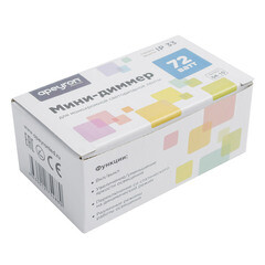 Диммер для светодиодной ленты 12/24 В 72 Вт IP20 Apeyron с пультом (04-10) - фото 7