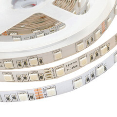 Лента светодиодная SMD 5050 RGB свет 24 В 15 Вт/м 5 м IP20 Apeyron (153КП) - фото 2
