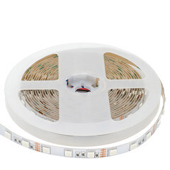 Лента светодиодная SMD 5050 RGB свет 12 В 10 Вт/м 3 м IP20 Apeyron (17КП) - фото 5