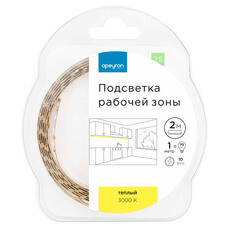 Лента светодиодная SMD 5050 3000К 12 В 10 Вт/м 2 м IP20 Apeyron (25ПРЗ)