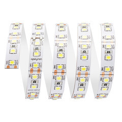 Лента светодиодная SMD 2835 6500К 12 В 14,4 Вт/м 2 м IP20 Apeyron (211BL) - фото 5