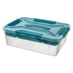 Изображение товара Контейнер для хранения Econova Grand Box (433224302) 390х290х124 мм 10 л с замком и органайзером