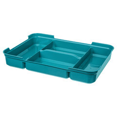 Контейнер для хранения Econova Grand Box (433224302) 390х290х124 мм 10 л с замком и органайзером - фото 3