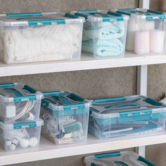 Контейнер для хранения Econova Grand Box (433224302) 390х290х124 мм 10 л с замком и органайзером - фото 2