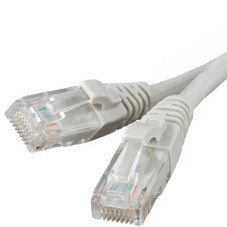Патч-корд компьютерный UTP CAT5e 4х2х0,511 мм PVC Ripo серый (2 м)