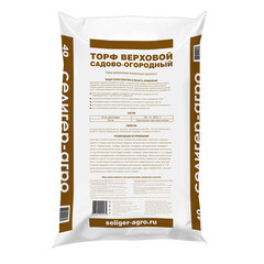 Изображение товара Торф Селигер Агро Верховой 40 л