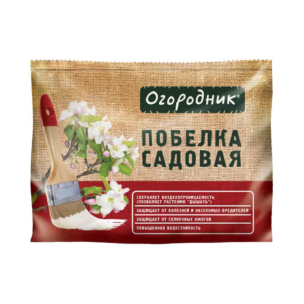 Изображение товара Средство защиты от насекомых Огородник Побелка 1,25 кг