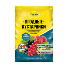 Изображение товара Удобрение минеральное для ягодных кустарников гранулированное Фаско 1 кг