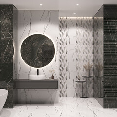 Плитка облицовочная Axima Орлеан черная рельеф 600х300х9 мм (9 шт.=1,62 кв.м) - фото 15