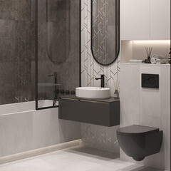 Плитка облицовочная Axima Альбано черная 600х300х9 мм (9 шт.=1,62 кв.м) - фото 13