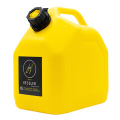 Канистра для технических жидкостей Kessler 10 л пластиковая желтая - фото 1