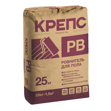 Ровнитель (стяжка пола) первичный КМ РВ 25 кг — купить в Санкт ...