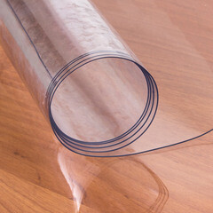 Скатерть гибкое стекло Room Decor 80х120 см прозрачная - фото 4