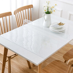 Скатерть гибкое стекло Room Decor 80х120 см прозрачная - фото 3