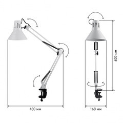 Лампа настольная E27 40 Вт Эра N-121 (C0041455) - фото 7