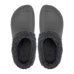 Сабо мужские EVA утепленные размер 41 серые Жанетт Мортон (СБ-301) - фото 5