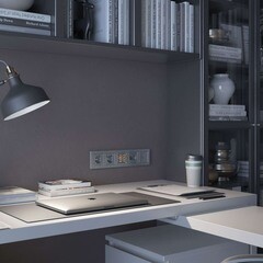 Розетка Werkel Hammer встраиваемая серебряная (a052073) - фото 5