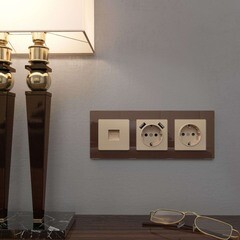 Розетка Werkel встраиваемая шампань (a050867) - фото 8