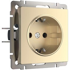 Розетка Werkel встраиваемая шампань (a050867) - фото 1