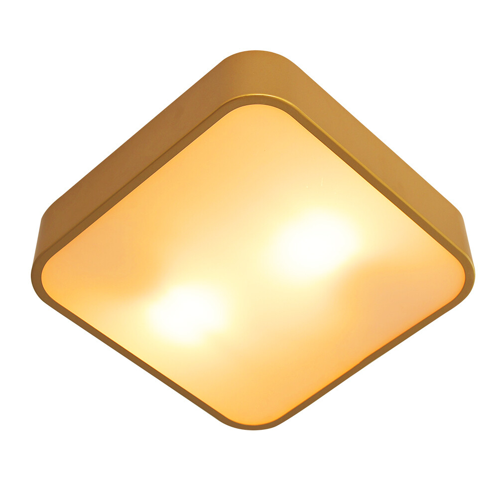 Изображение товара Потолочный светильник Arte Lamp Cosmopolitan E27 80 Вт квадратный Zолото IP20