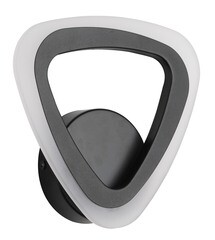 Бра IN HOME Elegant Sansa светодиодное 15 Вт 230 В черное 3000-6500К IP40 (4690612035314) - фото 1