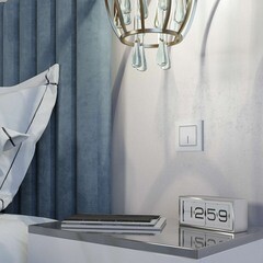 Выключатель Werkel одноклавишный встраиваемый белый сенсорный с подсветкой (a057676) - фото 4