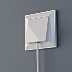 Вывод кабеля Werkel встраиваемый белый (a051119) - фото 3