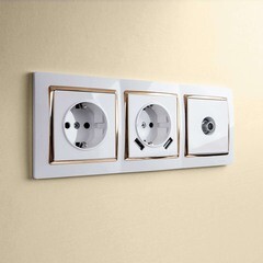 Розетка телевизионная Werkel встраиваемая белая (a051116) - фото 2