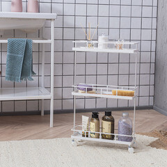 Стеллаж на колесах 660х390х120 мм Ulitka Overtop белый (74104072/25812) - фото 7