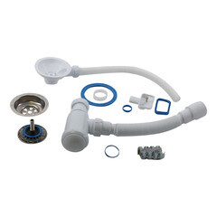 Мойка для кухни Melana ProfLine 50х50х20 см врезная с сифоном сталь (R5050H) - фото 6