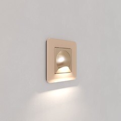 Подсветка для лестниц встраиваемая светодиодная бежевая 1 Вт 4000К IP20 Werkel (a057495) - фото 3