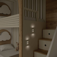 Подсветка для лестниц встраиваемая светодиодная белая 1 Вт 4000К IP20 Werkel (a057494) - фото 4