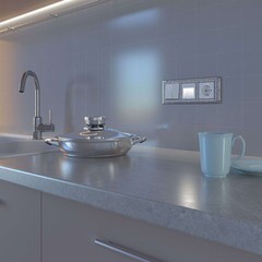 Подсветка для лестниц встраиваемая светодиодная белая 1 Вт 4000К IP20 Werkel (a051124) - фото 2