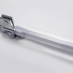 Душевой уголок WasserKraft Leine 35P хром 90х90х200 см пятиугольник стекло прозрачное 6 мм (35P11) - фото 3