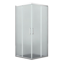 Изображение товара Душевой уголок WasserKraft Main 41S хром 90х90х200 см квадрат стекло матовое 6 мм (41S03 Matt glass)