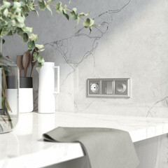 Диммер Werkel встраиваемый серебряный поворотно-нажимной (a051518) - фото 10